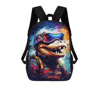 sinyumoney Sacs À Dos Imprimés En 3D Pour Enfants Colorful Dinosaur Adventure Gear Sacs À Dos Tendance Et Décontractés, Sacs De Voyage Mignons, Sacs À Dos Décontractés Pour Garçons Et Filles