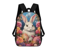sinyumoney Sacs À Dos Imprimés En 3D Pour Enfants Cute Easter Bunny Sacs À Dos Tendance Et Décontractés, Sacs De Voyage Mignons, Sacs À Dos Décontractés Pour Garçons Et Filles