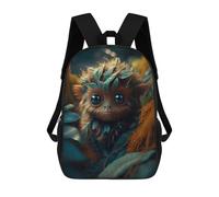 sinyumoney Sacs À Dos Imprimés En 3D Pour Enfants Enchanted Forest Whimsy : Sac À Dos Scolaire Mignon Pour Garçons, Idéal Pour Les Activités De Plein Air Et Les Sorties Au Collège 17inch