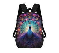 sinyumoney Sacs À Dos Imprimés En 3D Pour Enfants Enchanted Peacock Artwork Sacs À Dos Tendance Et Décontractés, Sacs De Voyage Mignons, Sacs À Dos Décontractés Pour Garçons Et Filles