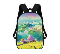sinyumoney Sacs À Dos Imprimés En 3D Pour Enfants Fantasy Cloudscape -6 Sacs À Dos Scolaires Garçon Fille Avec Grandes Poches Pour Enfants 17inch