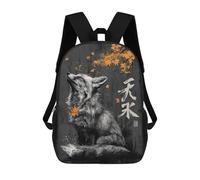 sinyumoney Sacs À Dos Imprimés En 3D Pour Enfants Fox And Autumn Leaves Sacs À Dos Tendance Et Décontractés, Sacs De Voyage Mignons, Sacs À Dos Décontractés Pour Garçons Et Filles