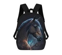 sinyumoney Sacs À Dos Imprimés En 3D Pour Enfants Galactic Horse Portrait-5 Sacs À Dos Tendance Et Décontractés, Sacs De Voyage Mignons, Sacs À Dos Décontractés Pour Garçons Et Filles