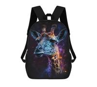 sinyumoney Sacs À Dos Imprimés En 3D Pour Enfants Giraffe in Space Art Print-6 Sacs À Dos Tendance Et Décontractés, Sacs De Voyage Mignons, Sacs À Dos Décontractés Pour Garçons Et Filles