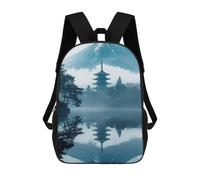 sinyumoney Sacs À Dos Imprimés En 3D Pour Enfants Japan Style Poster Sacs À Dos Scolaires Garçon Fille Avec Grandes Poches Pour Enfants 17inch