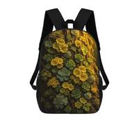 sinyumoney Sacs À Dos Imprimés En 3D Pour Enfants Lichen on Tree Bark Sacs À Dos Tendance Et Décontractés, Sacs De Voyage Mignons, Sacs À Dos Décontractés Pour Garçons Et Filles