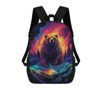 sinyumoney Sacs À Dos Imprimés En 3D Pour Enfants Magical Fantasy Bear Artwork Sacs À Dos Tendance Et Décontractés, Sacs De Voyage Mignons, Sacs À Dos Décontractés Pour Garçons Et Filles