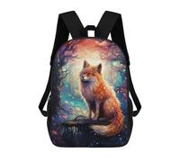 sinyumoney Sacs À Dos Imprimés En 3D Pour Enfants Magical Forest Fox-8 Sacs À Dos Tendance Et Décontractés, Sacs De Voyage Mignons, Sacs À Dos Décontractés Pour Garçons Et Filles
