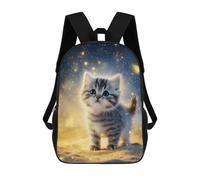 sinyumoney Sacs À Dos Imprimés En 3D Pour Enfants Magical Kitten Night Lights Sacs À Dos Tendance Et Décontractés, Sacs De Voyage Mignons, Sacs À Dos Décontractés Pour Garçons Et Filles