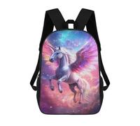 sinyumoney Sacs À Dos Imprimés En 3D Pour Enfants Magical Unicorn Fantasy Artwork -1 Sacs À Dos Scolaires Garçon Fille Avec Grandes Poches Pour Enfants 17inch