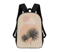 sinyumoney Sacs À Dos Imprimés En 3D Pour Enfants Minimalist Floral A53 : Sac À Dos Scolaire Mignon Pour Garçons, Idéal Pour Les Activités De Plein Air Et Les Sorties Au Collège 17inch