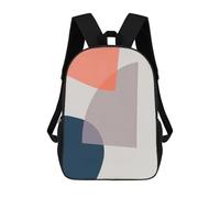 sinyumoney Sacs À Dos Imprimés En 3D Pour Enfants Modern Collage 3 : Sac À Dos Scolaire Mignon Pour Garçons, Idéal Pour Les Activités De Plein Air Et Les Sorties Au Collège 17inch
