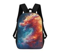 sinyumoney Sacs À Dos Imprimés En 3D Pour Enfants Mystical Chinese Dragon : Sac À Dos Scolaire Mignon Pour Garçons, Idéal Pour Les Activités De Plein Air Et Les Sorties Au Collège 17inch