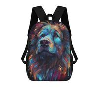 sinyumoney Sacs À Dos Imprimés En 3D Pour Enfants Newfoundland Dog Dream : Sac À Dos Scolaire Mignon Pour Garçons, Idéal Pour Les Activités De Plein Air Et Les Sorties Au Collège 17inch