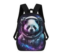 sinyumoney Sacs À Dos Imprimés En 3D Pour Enfants Panda Astronaut Space Art Print-4 Sacs À Dos Tendance Et Décontractés, Sacs De Voyage Mignons, Sacs À Dos Décontractés Pour Garçons Et Filles