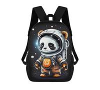 sinyumoney Sacs À Dos Imprimés En 3D Pour Enfants Panda Astronaut Space Suit-5 Sacs À Dos Tendance Et Décontractés, Sacs De Voyage Mignons, Sacs À Dos Décontractés Pour Garçons Et Filles