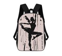 sinyumoney Sacs À Dos Imprimés En 3D Pour Enfants Paris Ballet Poster Sacs À Dos Tendance Et Décontractés, Sacs De Voyage Mignons, Sacs À Dos Décontractés Pour Garçons Et Filles