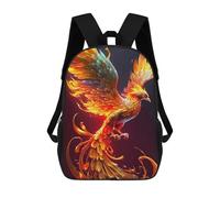 sinyumoney Sacs À Dos Imprimés En 3D Pour Enfants Phoenix Rising Art Print Sacs À Dos Tendance Et Décontractés, Sacs De Voyage Mignons, Sacs À Dos Décontractés Pour Garçons Et Filles