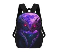 sinyumoney Sacs À Dos Imprimés En 3D Pour Enfants Purple Dragon Moon Art Print Sacs À Dos Tendance Et Décontractés, Sacs De Voyage Mignons, Sacs À Dos Décontractés Pour Garçons Et Filles