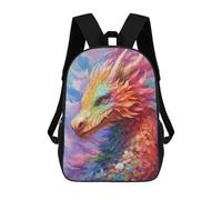 sinyumoney Sacs À Dos Imprimés En 3D Pour Enfants Rainbow Flower Dragon Sacs À Dos Tendance Et Décontractés, Sacs De Voyage Mignons, Sacs À Dos Décontractés Pour Garçons Et Filles