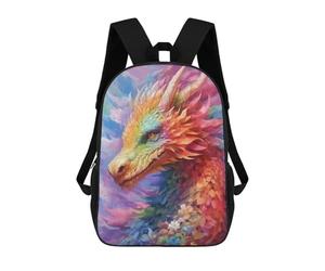 sinyumoney Sacs À Dos Imprimés En 3D Pour Enfants Rainbow Flower Dragon Sacs À Dos Tendance Et Décontractés, Sacs De Voyage Mignons, Sacs À Dos Décontractés Pour Garçons Et Filles