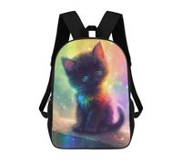 sinyumoney Sacs À Dos Imprimés En 3D Pour Enfants Rainbow Kitten Fantasy Art Sacs À Dos Tendance Et Décontractés, Sacs De Voyage Mignons, Sacs À Dos Décontractés Pour Garçons Et Filles