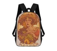 sinyumoney Sacs À Dos Imprimés En 3D Pour Enfants THE SUN Art Nouveau Tarot : Sac À Dos Scolaire Mignon Pour Garçons, Idéal Pour Les Activités De Plein Air Et Les Sorties Au Collège 17inch