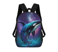 sinyumoney Sacs À Dos Imprimés En 3D Pour Enfants Whale in Space Art Print-14 Sacs À Dos Tendance Et Décontractés, Sacs De Voyage Mignons, Sacs À Dos Décontractés Pour Garçons Et Filles
