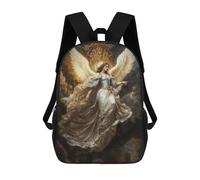 sinyumoney Sacs À Dos Imprimés En 3D Pour Enfants Wings of Radiance : Sac À Dos Scolaire Mignon Pour Garçons, Idéal Pour Les Activités De Plein Air Et Les Sorties Au Collège 17inch