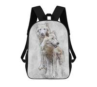 sinyumoney Sacs À Dos Imprimés En 3D Pour Enfants Wolf Family Sacs À Dos Tendance Et Décontractés, Sacs De Voyage Mignons, Sacs À Dos Décontractés Pour Garçons Et Filles