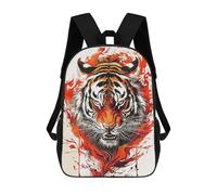 sinyumoney Sacs À Dos King in Color Sac À Dos Scolaire Pour Enfants, Sac D'école Imprimé En 3D Pour Garçons, Élèves Du Primaire Et Du Collège 17inch