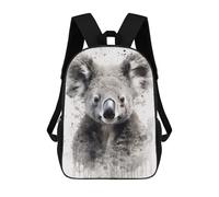sinyumoney Sacs À Dos Koala Beauty Wild Majesty Sac À Dos Scolaire Pour Enfants, Sac D'école Imprimé En 3D Pour Garçons, Élèves Du Primaire Et Du Collège 17inch
