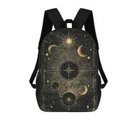 sinyumoney Sacs À Dos Lunar Compass Sac À Dos Scolaire Pour Enfants, Sac D'école Imprimé En 3D Pour Garçons, Élèves Du Primaire Et Du Collège 17inch