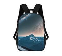 sinyumoney Sacs À Dos Milky Way Over Himalayas Sac À Dos Scolaire Pour Enfants, Sac D'école Imprimé En 3D Pour Garçons, Élèves Du Primaire Et Du Collège 17inch
