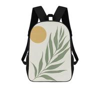 sinyumoney Sacs À Dos Minimalist Floral 01 Sac À Dos Scolaire Pour Enfants, Sac D'école Imprimé En 3D Pour Garçons, Élèves Du Primaire Et Du Collège 17inch