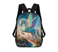 sinyumoney Sacs À Dos Mystical Mythology Pegasus Sac À Dos Scolaire Pour Enfants, Sac D'école Imprimé En 3D Pour Garçons, Élèves Du Primaire Et Du Collège 17inch
