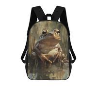 sinyumoney Sacs À Dos Pour Enfants 17inch Amazon Rainforest Frog Sac À Dos Imprimé 3D, Sac D'école, Sac Tendance, Sac De Voyage, Sac Scolaire Pour L'école Ou Les Voyages