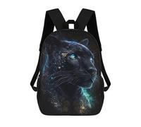 sinyumoney Sacs À Dos Pour Enfants 17inch Galactic Panther Portrait -1 Sac À Dos Imprimé 3D, Sac D'école, Sac Tendance, Sac De Voyage, Sac Scolaire Pour L'école Ou Les Voyages