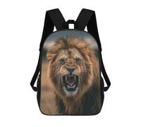 sinyumoney Sacs À Dos Pour Enfants 17inch Lion Roar Sound Effect Sac À Dos Imprimé 3D, Sac D'école, Sac Tendance, Sac De Voyage, Sac Scolaire Pour L'école Ou Les Voyages