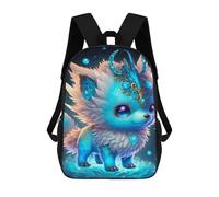 sinyumoney Sacs À Dos Pour Enfants 17inch Magical Fantasy Fox Art Print -1 Sac À Dos Imprimé 3D, Sac D'école, Sac Tendance, Sac De Voyage, Sac Scolaire Pour L'école Ou Les Voyages