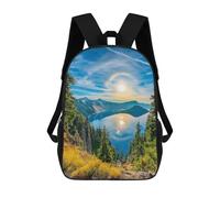 sinyumoney Sacs À Dos Pour Enfants 17inch Nature's Rainbow Halo Over Lake Sac À Dos Imprimé 3D, Sac D'école, Sac Tendance, Sac De Voyage, Sac Scolaire Pour L'école Ou Les Voyages