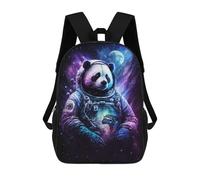 sinyumoney Sacs À Dos Pour Enfants 17inch Panda Astronaut Space Art Print-2 Sac À Dos Imprimé 3D, Sac D'école, Sac Tendance, Sac De Voyage, Sac Scolaire Pour L'école Ou Les Voyages