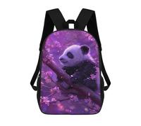sinyumoney Sacs À Dos Pour Enfants 17inch Panda in Cherry Blossom Tree-2 Sac À Dos Imprimé 3D, Sac D'école, Sac Tendance, Sac De Voyage, Sac Scolaire Pour L'école Ou Les Voyages