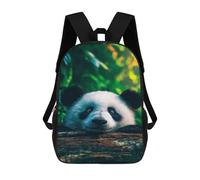 sinyumoney Sacs À Dos Pour Enfants 17inch Panda in The Forest Sac À Dos Imprimé 3D, Sac D'école, Sac Tendance, Sac De Voyage, Sac Scolaire Pour L'école Ou Les Voyages
