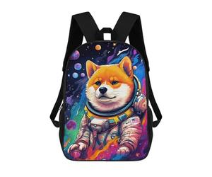sinyumoney Sacs À Dos Pour Enfants 17inch Space Dog Astronaut Art Print-19 Sac À Dos Imprimé 3D, Sac D'école, Sac Tendance, Sac De Voyage, Sac Scolaire Pour L'école Ou Les Voyages