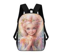 sinyumoney Sacs À Dos Pour Enfants 17inch The Fairy Faith Sac À Dos Imprimé 3D, Sac D'école, Sac Tendance, Sac De Voyage, Sac Scolaire Pour L'école Ou Les Voyages
