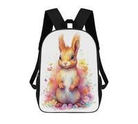 sinyumoney Sacs À Dos Pour Enfants 17inch Watercolor Squirrel Art Sac À Dos Imprimé 3D, Sac D'école, Sac Tendance, Sac De Voyage, Sac Scolaire Pour L'école Ou Les Voyages