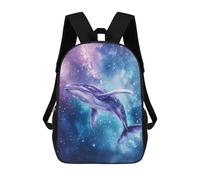 sinyumoney Sacs À Dos Pour Enfants 17inch Whale in Space Art Print Sac À Dos Imprimé 3D, Sac D'école, Sac Tendance, Sac De Voyage, Sac Scolaire Pour L'école Ou Les Voyages