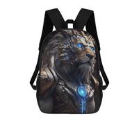 sinyumoney Sacs À Dos Pour Enfants Armored Lion Guardian -1 Sac D'école Imprimé En 3D Pour Enfants, Sac À Dos De Voyage Tendance Pour Écoliers 17inch
