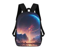 sinyumoney Sacs À Dos Pour Enfants Astral Reflections Sac D'école Imprimé En 3D, Sac Tendance, Sac De Voyage Pour L'école Ou Les Voyages 17inch